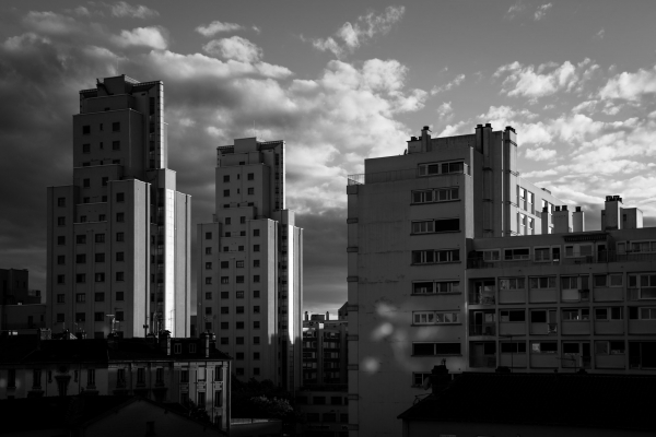 Photographe Lyon Villeurbanne - paysage Gratte-Ciel