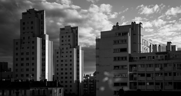 Photographe Lyon Villeurbanne - paysage Gratte-Ciel