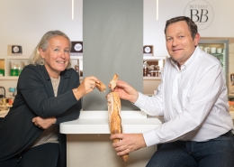 Photographe Lyon Villeurbanne - portrait professionnel artisan commerçant entreprise - Corinne et François Bettant - La Maison Bettant - Gratte-Ciel