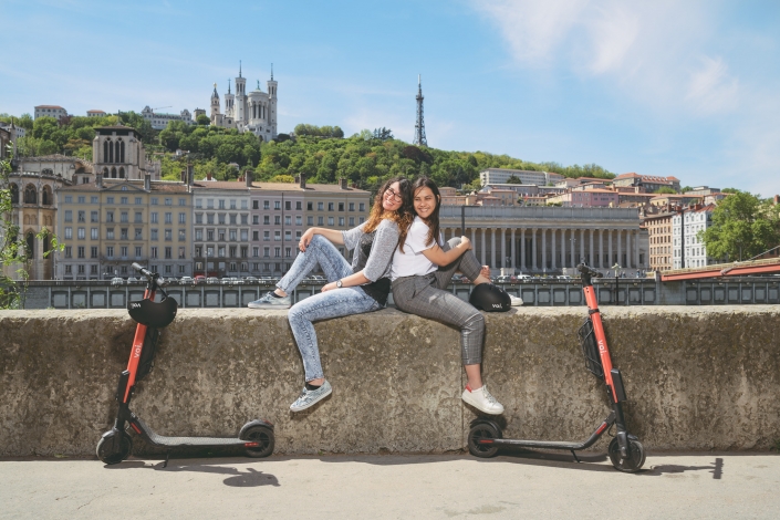 Aurélien AUDY - photographe LYON - portrait - shooting VOI Technology trottinettes électrique lifestyle réseaux sociaux