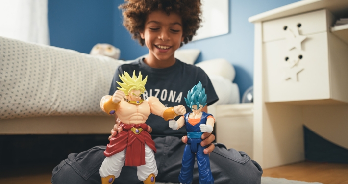 campagne publicité shooting lifestyle jouets Bandai